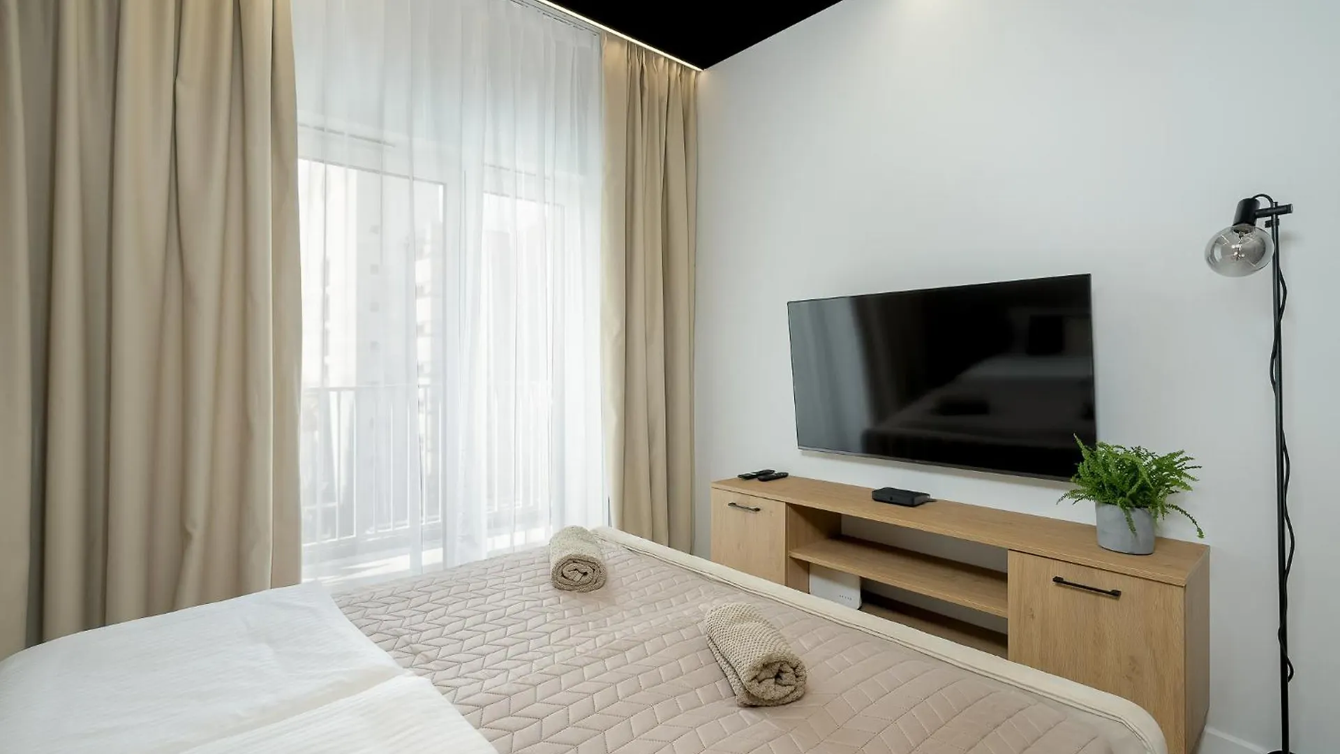 Apartament Latte - Centrum Plac Wolnosci 6 - Kramm Apartments Poznan Polonya